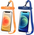 Waterproof Phone Pouch Bag - 7.5In Water Proof Cell Phone Case for Beach Travel