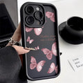 Black Butterfly Silicone Phone Case